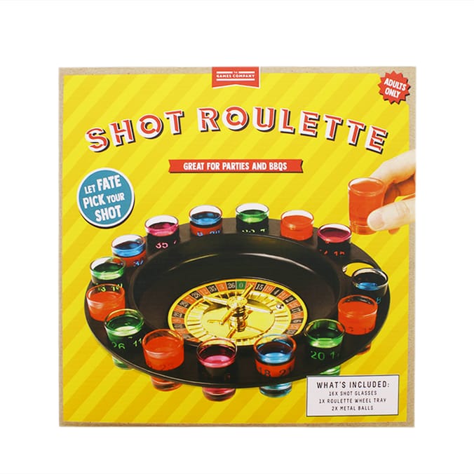 Trademark Games Shot Roulette Casino Drinking Game 80-DRG010 - The
