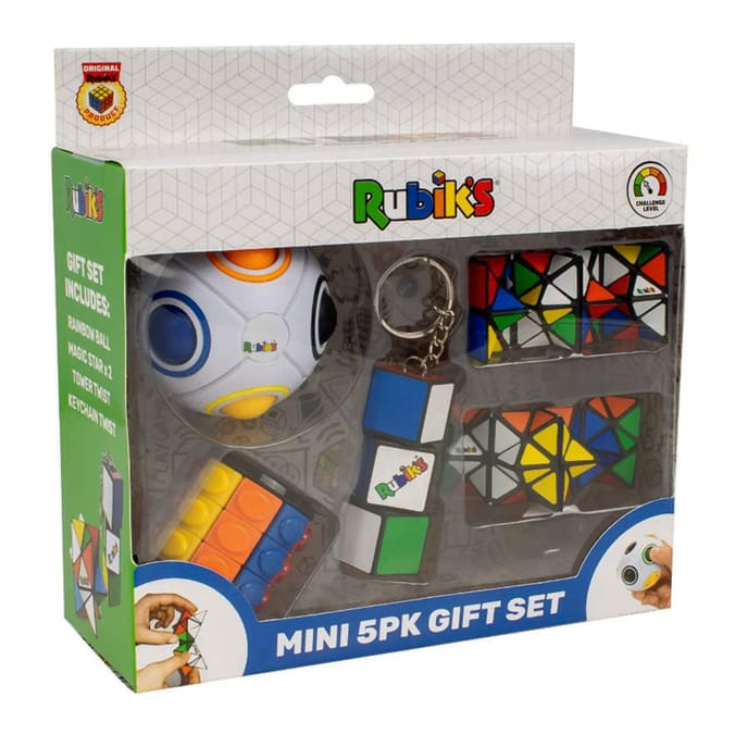 Rubik's Mini 5-Pack Gift Set