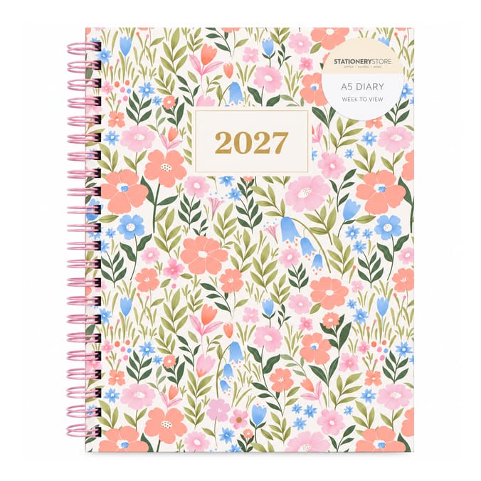 Stationery Store A5 Diary 2027