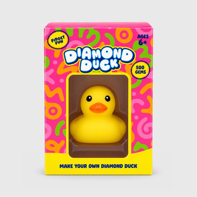 Fidget Fun Make Your Own Diamond Duck Assorted