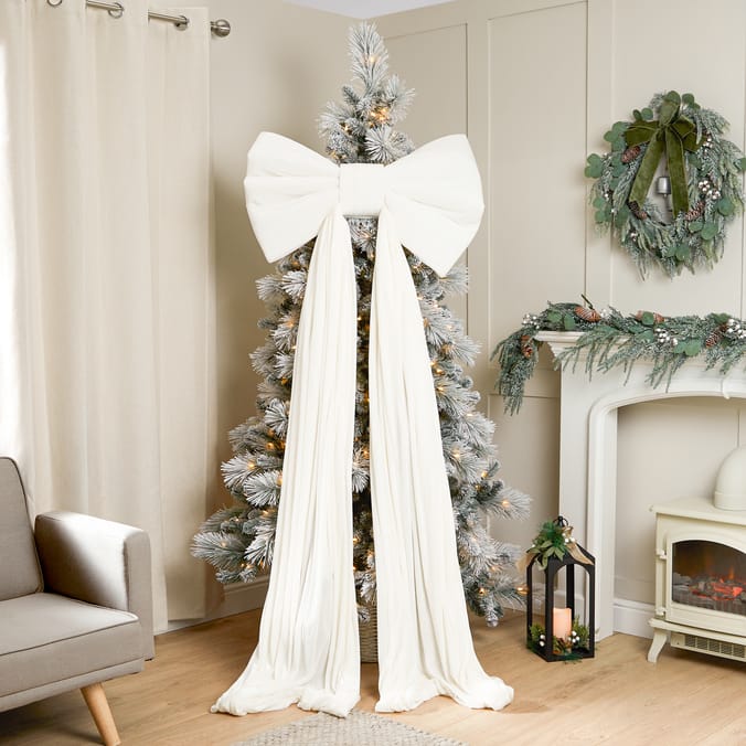 Festive Feeling Giant Velvet Bow