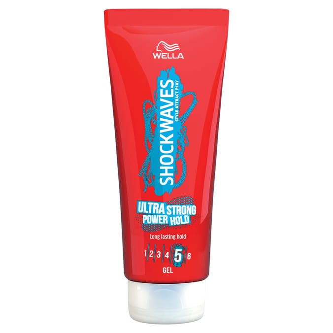 Wella Shockwaves Ultra Strong Power Hold Gel 200ml
