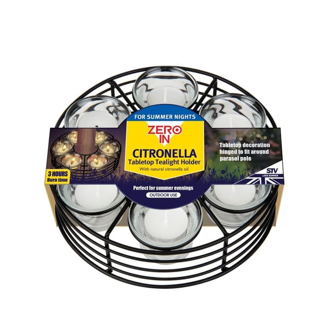 Zero In Citronella Tealight Holder