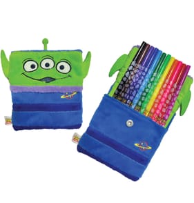 Toy Story Fluffy Pen Pouch With Gel Pens