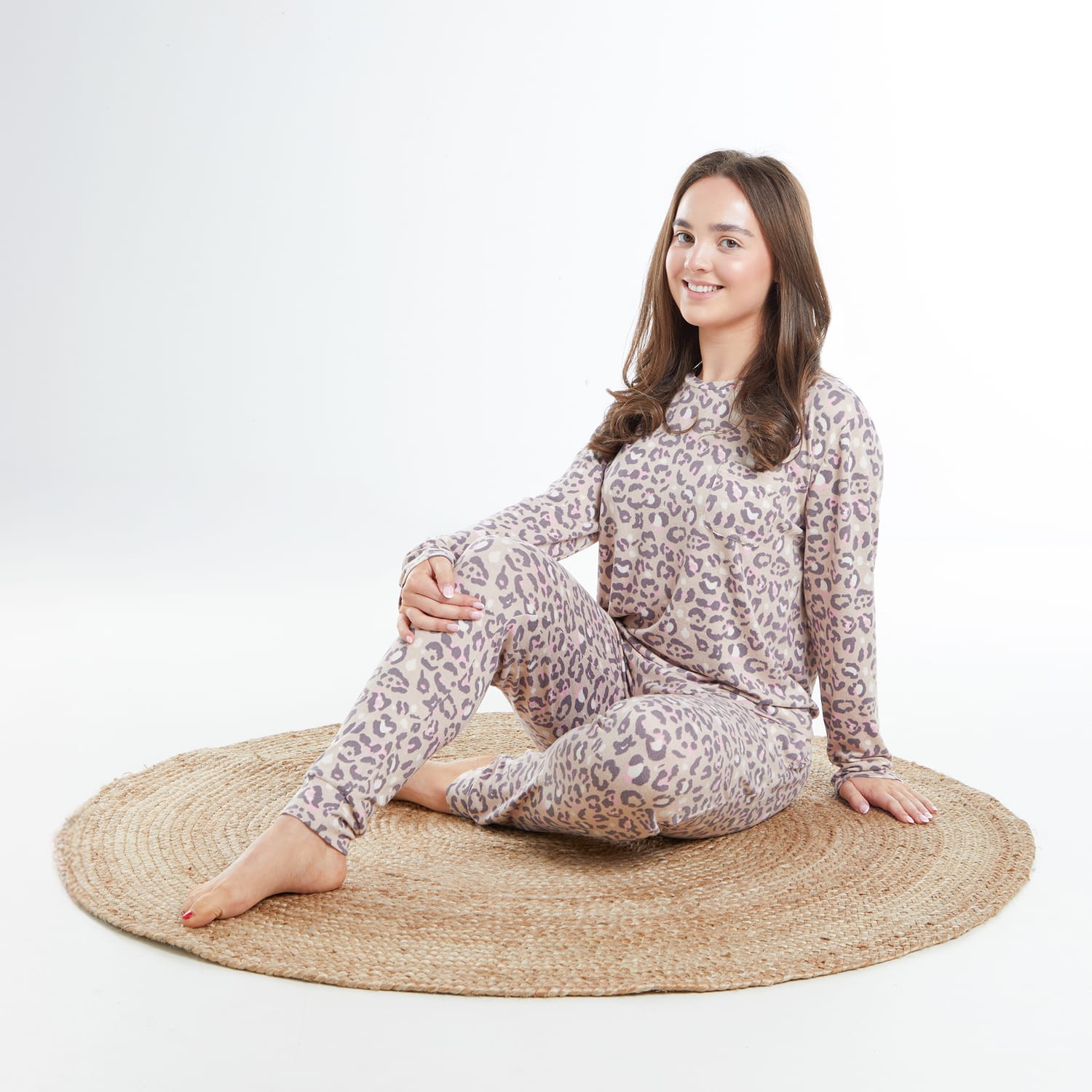Originals Leopard Print Pyjamas | Home Bargains