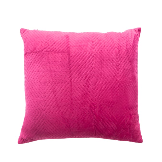 Home Collections: Pinsonic Velvet Cushion - Mulberry