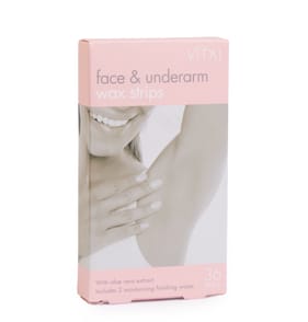 Vital Face & Underarm Wax Strips 36s