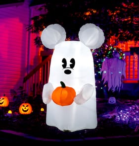 Disney Mickey And Friends 6ft Inflatable Ghost