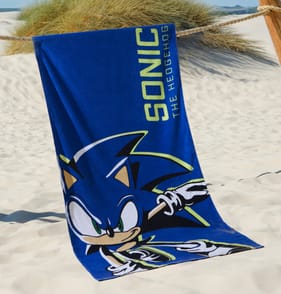 Sonic The Hedgehog Beach Towel - Sonic
