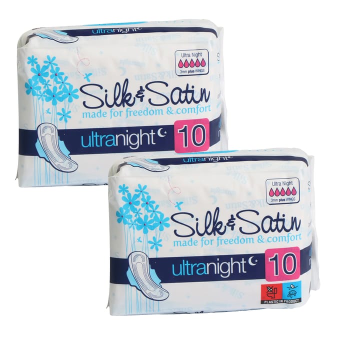Silk&Satin Ultra Night Wings 10s