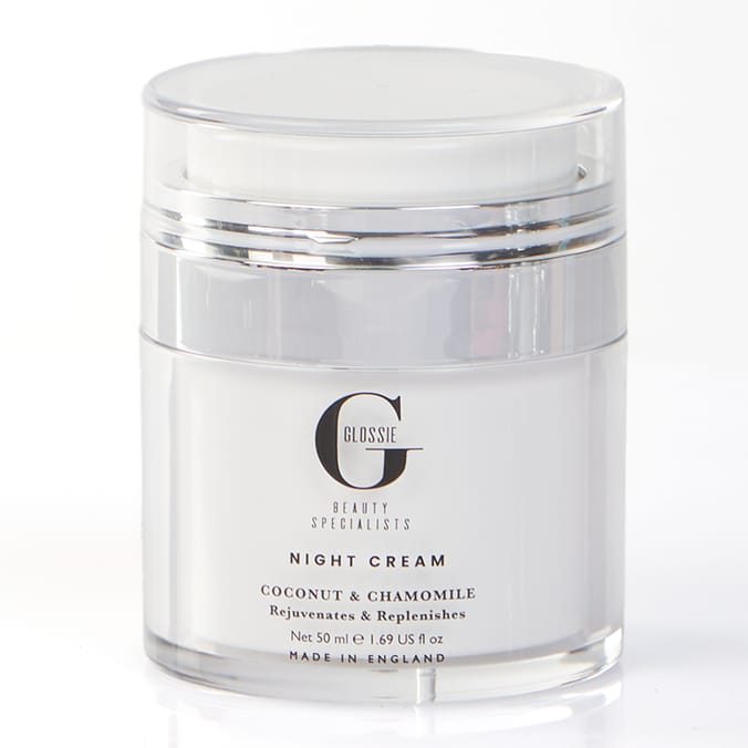 Glossie Coconut & Chamomile Night Cream 50ml