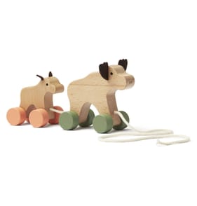 Kid's Concept Edvin Pull Along Moose Family
