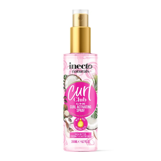 INECTO Curl Club, All In One Curl Activating Spray 200ml
