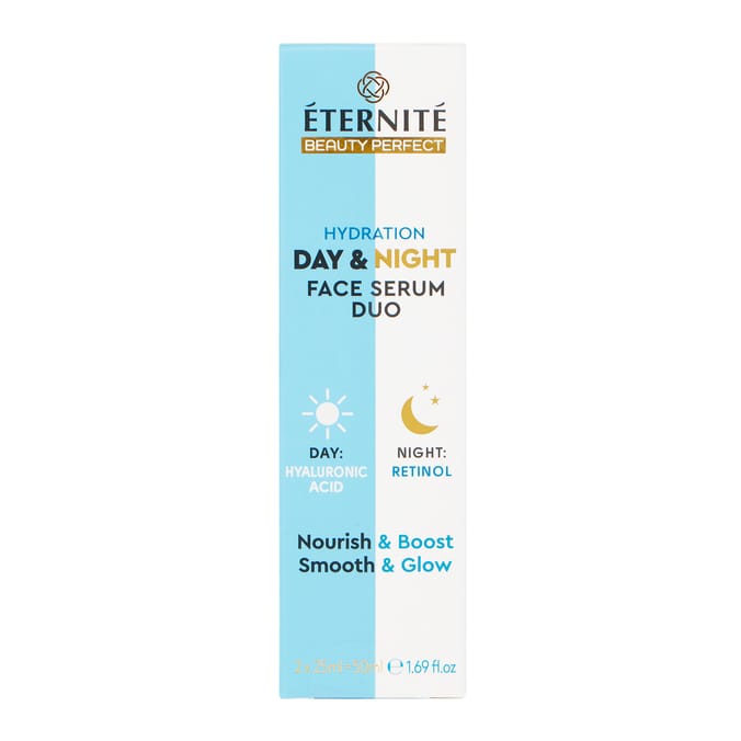 Eternite Hydration Nourish & Boost Day & Night Face Serum Duo