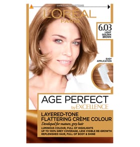 L'Oreal Paris Excellence Age Perfect - 6.03 Light Golden Brown
