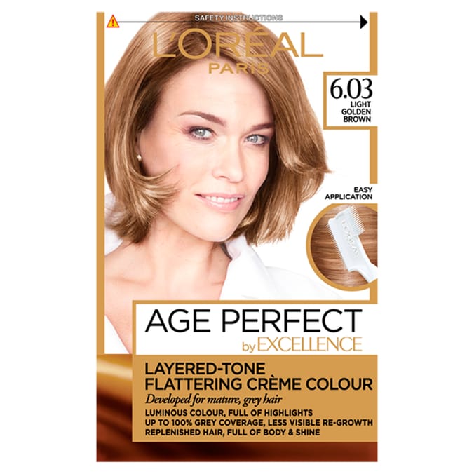 L'Oreal Paris Excellence Age Perfect - 6.03 Light Golden Brown