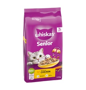 Whiskas Senior 7+ with Chicken Dry Cat Food 1.9kg