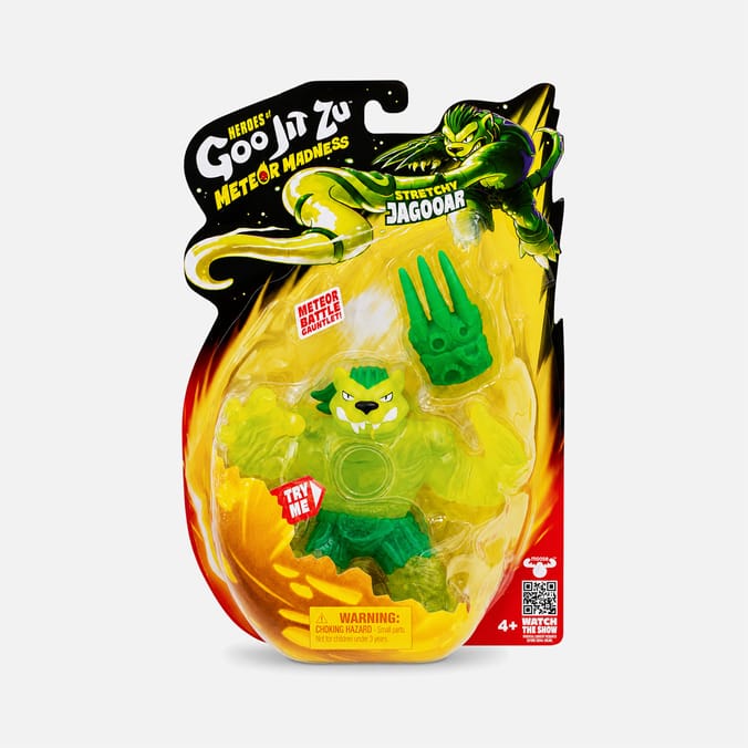 Heroes of Goo Jit Zu Meteor Madness Action Figure - Stretchy Jagooar