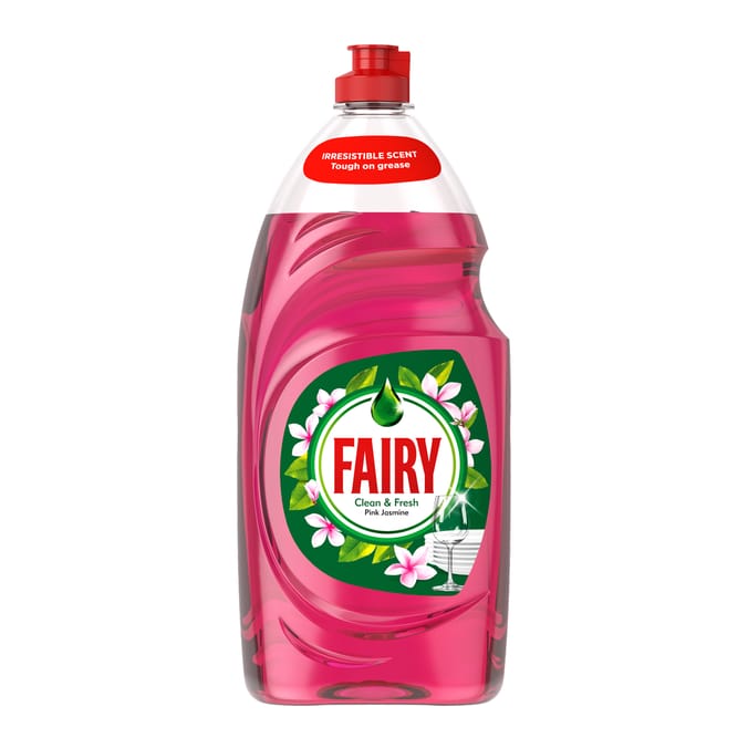 Fairy Clean & Fresh Washing Up Liquid Pink Jasmine 1015ml