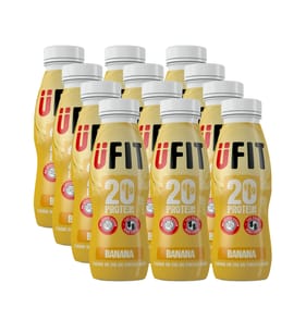 Ufit Banana Protein Shake 250g x12