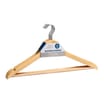 Home Solutions Wooden Hangers 4 Pack - Natural