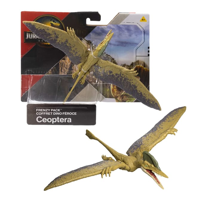  Jurassic World Rebirth Frenzy Pack Ceoptera Dinosaur Figure