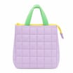 Quilted Lunch Bag - Purple
