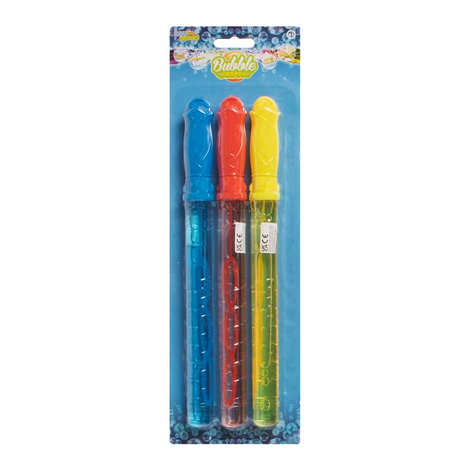 Bubble Wands 3 Pack