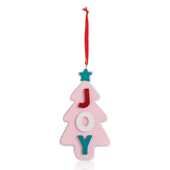 Joyful Hanging Wooden Tree