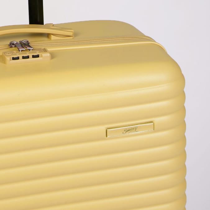 Salisburys Ibiza Hard Shell Suitcase - Yellow