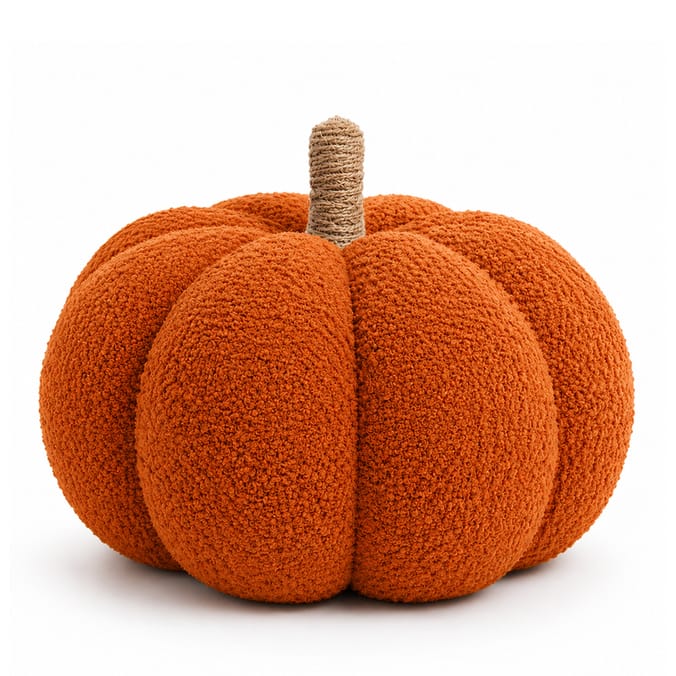 The Lifestyle Edit Harvest Pumpkin Cushion