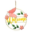 Jardin Metal Wall Art - Welcome