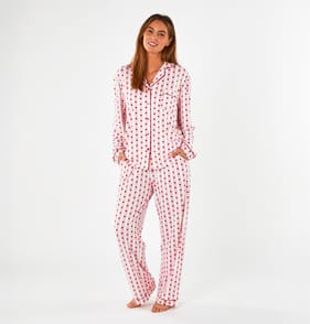 Originals With Love Ladies Love Heart Pyjamas