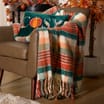 The Lifestyle Edit Harvest Faux Mohair Throw