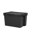 Wham 62L Bam Heavy Duty Box & Lid - Black