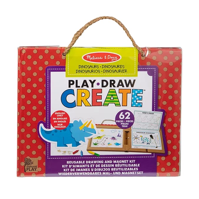 Melissa & Doug Play Draw Create Reusable Drawing & Magnet Kit Ocean
