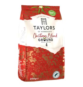 Taylors of Harrogate Ground Coffee 200g - Christmas Blend