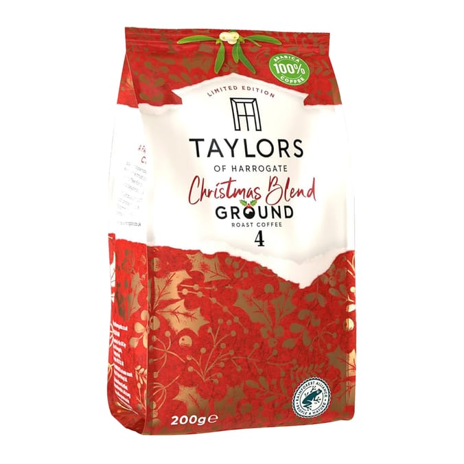 Taylors of Harrogate Ground Coffee 200g - Christmas Blend