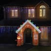 Prestige Inflatable Gingerbread House Archway 9.5ft