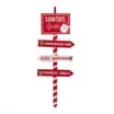 Winter Charm Christmas Stake Sign - Santa's Grotto 