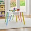 Liberty House Toys Kids Rainbow Table & Chair Set
