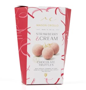 Maison Criollo Chocolate Truffles100g - Strawberry & Cream