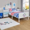 Liberty House Toys Kids White Single Bed – Gaming