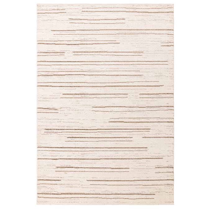 Asiatic Oslo Broken Stripes Rug OS04 - Cream/Natural