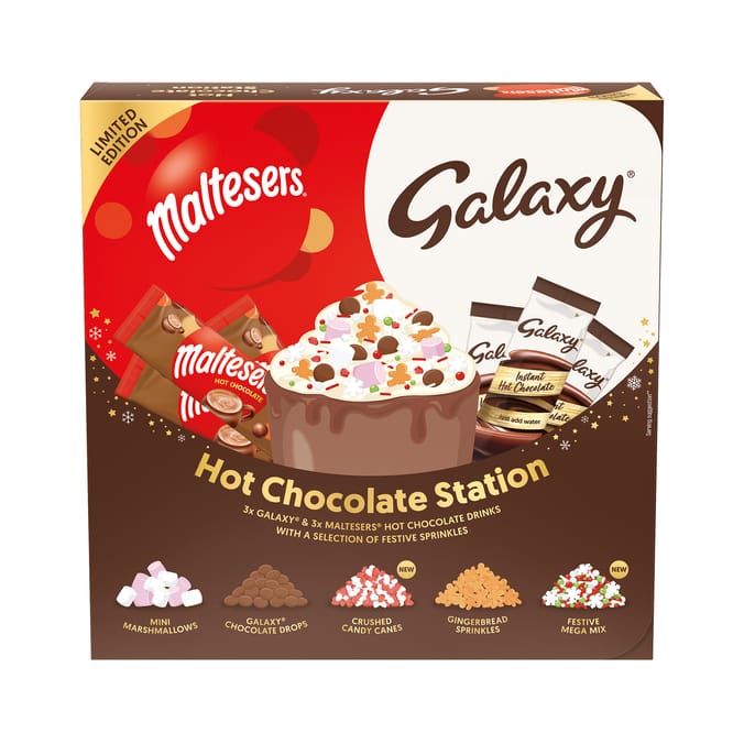 Malteser's & Galaxy Hot Chocolate Station