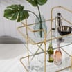 Home Collections Art Deco Style Drinks Trolley - Gold