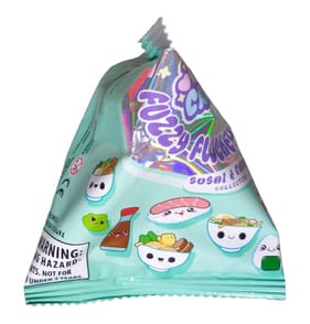 Kawaii Critterz Fuzzy Flocked Friends Sushi & Ramen Collection Mystery Pack