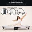 Jay-Be HE70 Hideaway Folding Bed with e-Fibre Mattress - Single