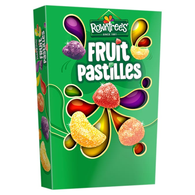 Rowntree's Fruit Pastilles Sweets Carton 320g