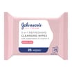 Johnsons Make-Up Be Gone 5-in-1 Refreshing Cleansing Wipes 25s